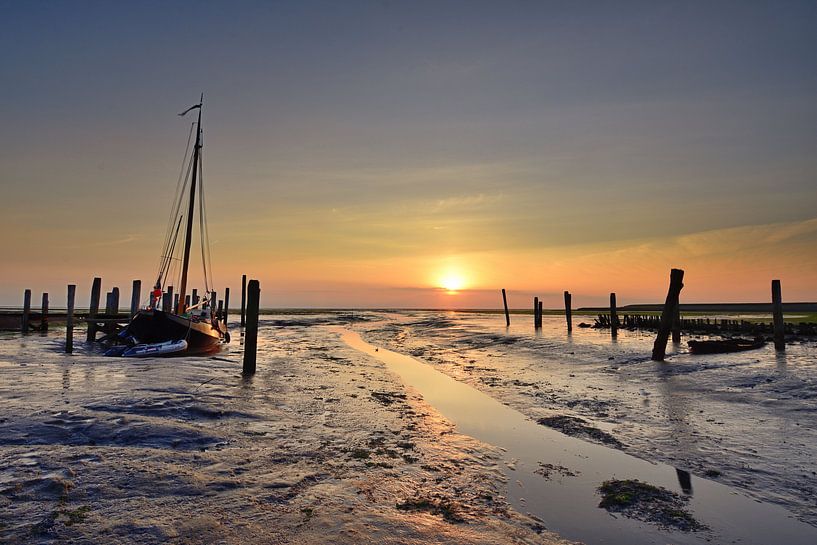 Port de De Cocksdorp Texel par John Leeninga