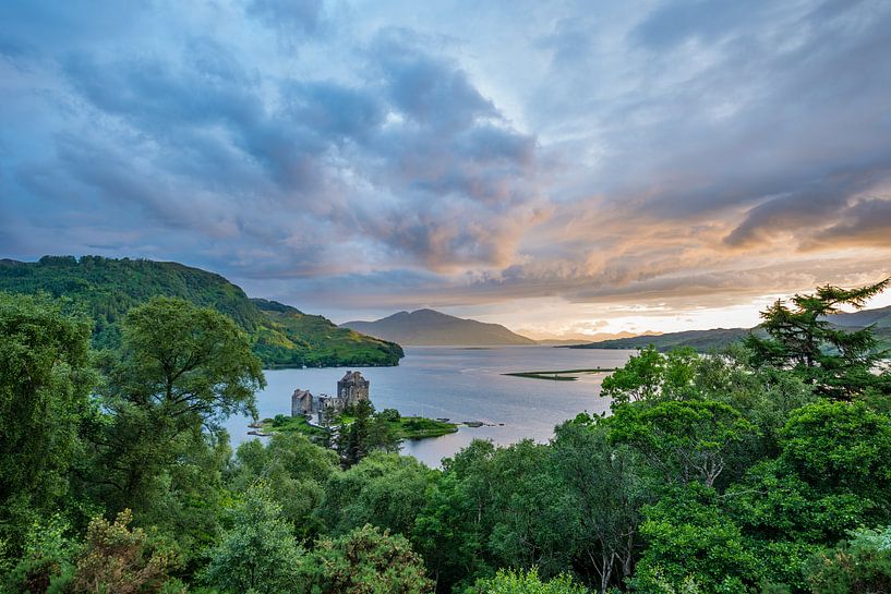 Eilean Donan Castle Schottland von Lex van Doorn