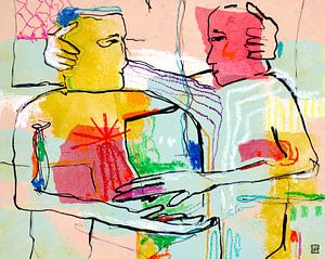 Des personnes connectées qui s'occupent d'elles
