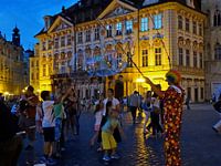 Clown in Praag