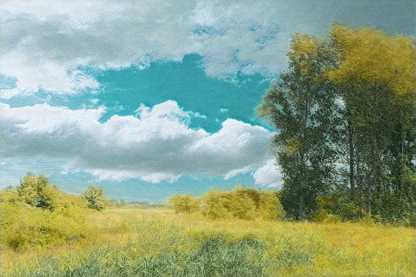 Summer Landscape by Diana Mets