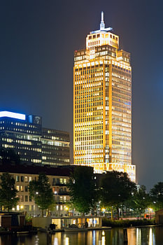 Rembrandt toren te Amsterdam