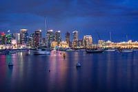 Nuit de classe au port de San Diego