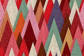 Herfst mozaïekbos van Richard Laschon