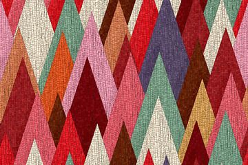 Autumn mosaic forest by Richard Laschon