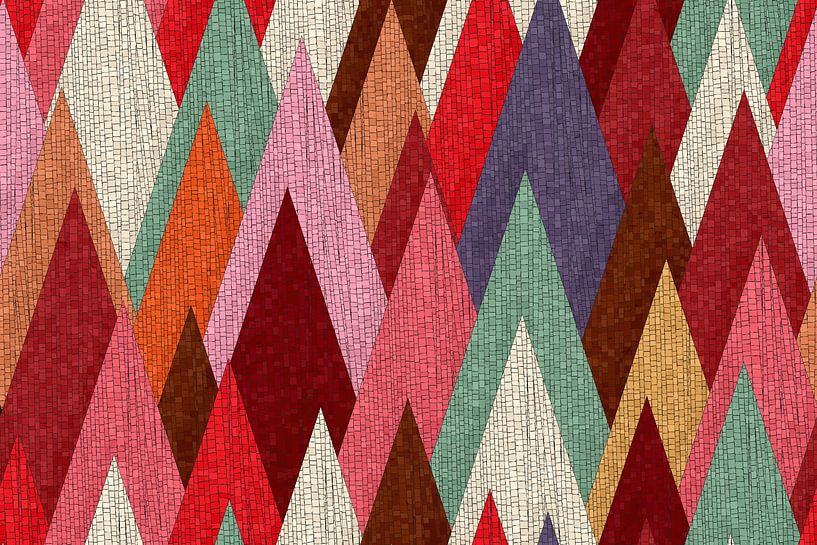 Forêt mosaïque d'automne par Richard Laschon