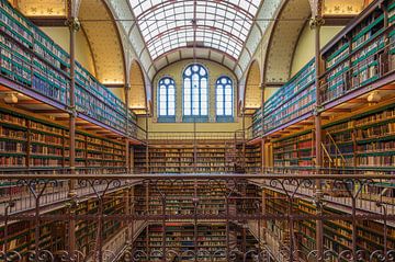 Rijksmuseum Library Amsterdam by Peter Bartelings