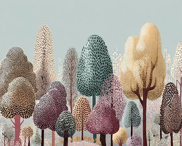 Aventure forestière joyeuse sur Studio des Fleurs