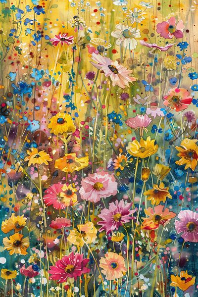 Flower display in the Sundew by Whale & Sons