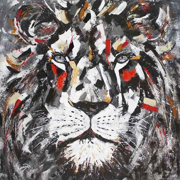 The Gladiator Lion by Kathleen Artist Fine Art