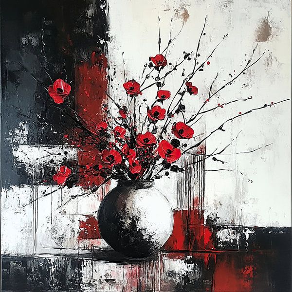 Fleur de peinture 29.2222 par La collection ARTEO