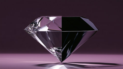 Sculpture en diamant