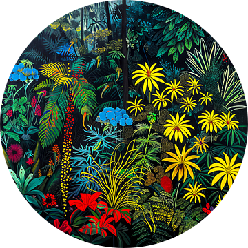 Bloemen in het regenwoud