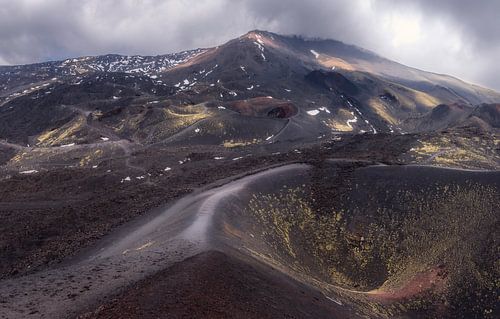 Majestic Landscapes of Etna Park Showcasing Volcanic Beauty in S