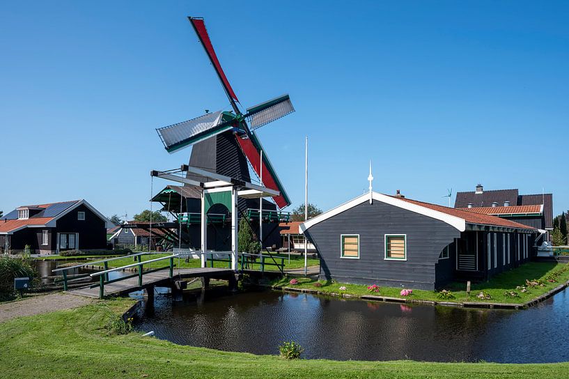 Le moulin du héros Joshua à Zaandam par Peter Bartelings