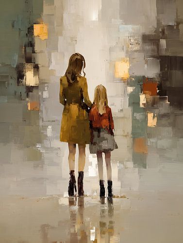 mother and daughter by Modern Collection