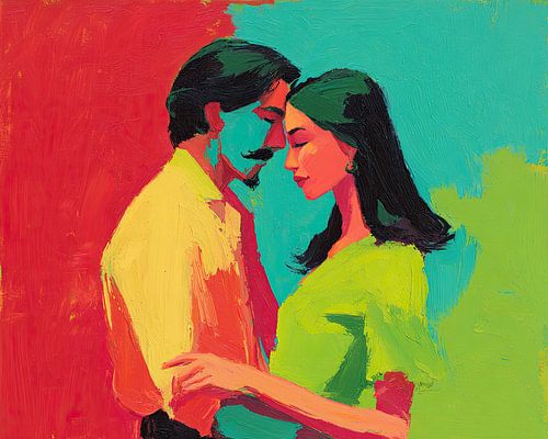 Electric Embrace by Wonderful Art