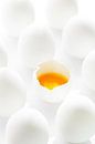 White eggs with yellow yolks in contrast by Tanja Riedel thumbnail