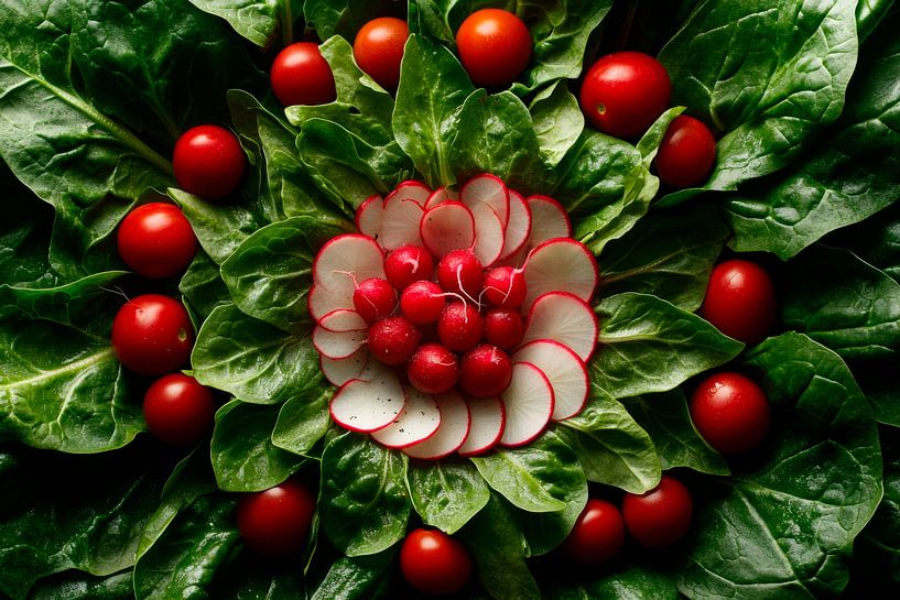 Vegetable decoration by Poster Art Shop