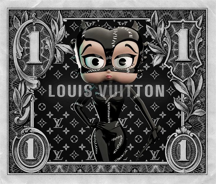 Betty Boop Louis Vuitton von Rene Ladenius Digital Art