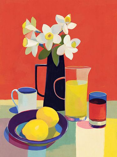 Nature morte matinale sur Cats & Dotz