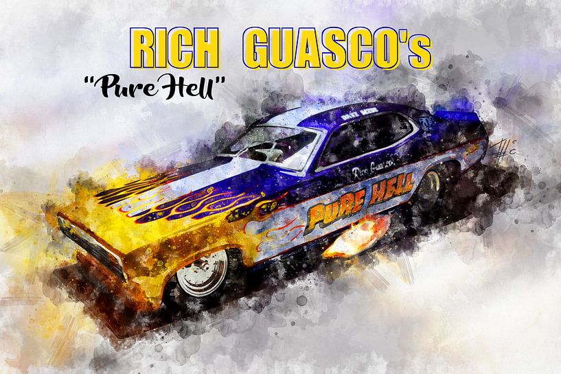 Rich Guasco, Pure Hell mit Titel von Theodor Decker