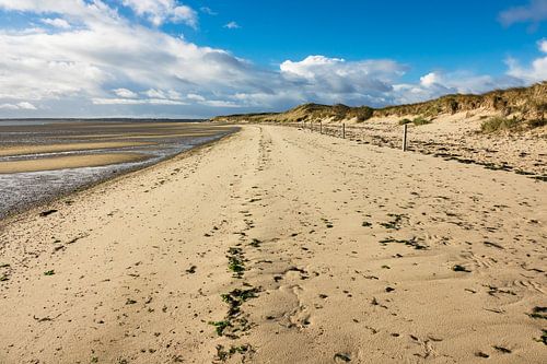 Küste am Wattenmeer auf der Insel Amrum