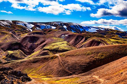 Landmannalaugar Mountains in Iceland