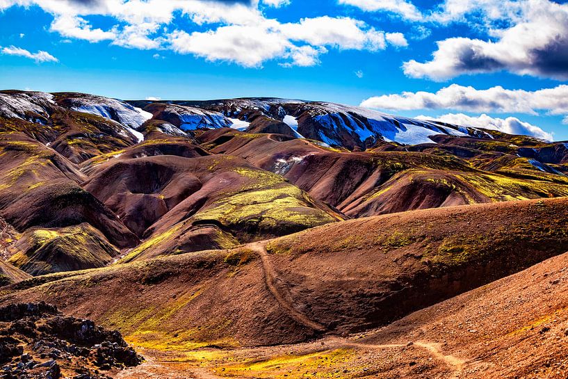Landmannalaugar Mountains in Iceland by Thomas Heitz