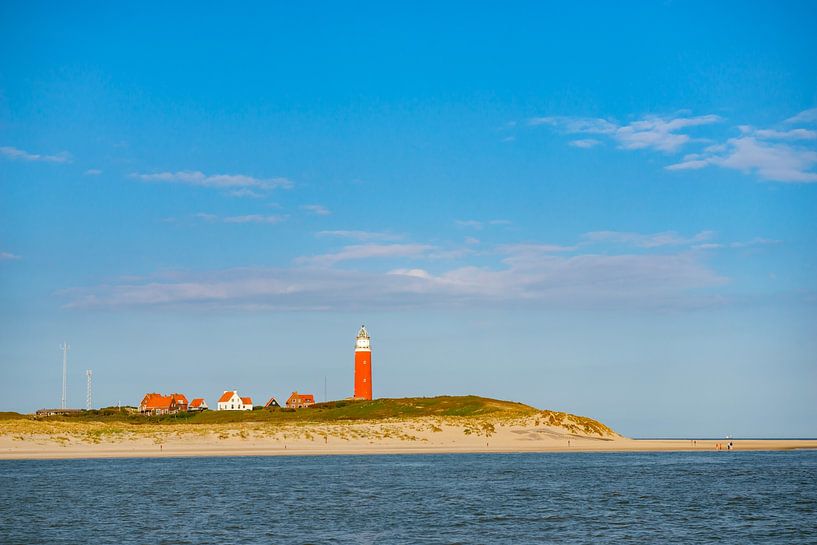 Vuurtoren Eierland op Texel. van Ron van der Stappen