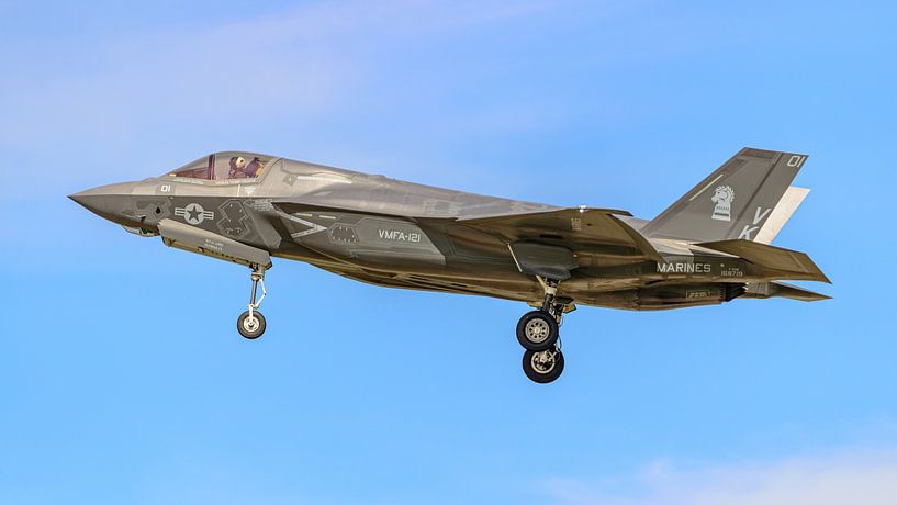 U.S. Marine Corps Lockheed Martin F-35B Lightning II. by Jaap van den Berg