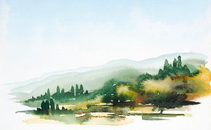 La campagne toscane