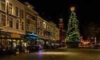 Christmas market square in Breda