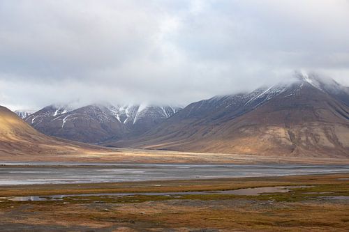 Landscape in Spitsbergen