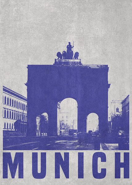Siegestor München van DEN Vector