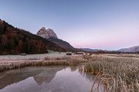 Koude ochtend in Garmisch-Partenkirchen