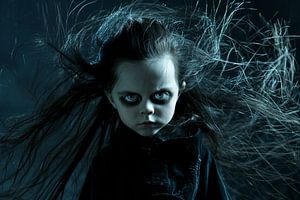 Kind Studio Porträt Gothic-Stil Horror