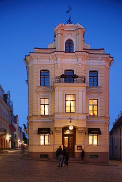 Café, oude stad, Tallinn, Estland