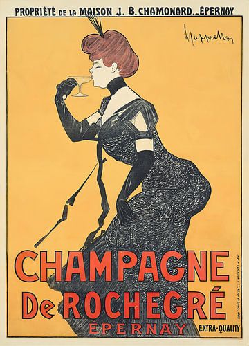 Leonetto Cappiello - Champagne De Rochegré (1902)