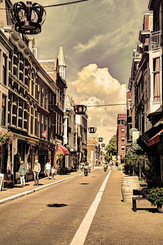 Binnenstad van Den Haag Nederland