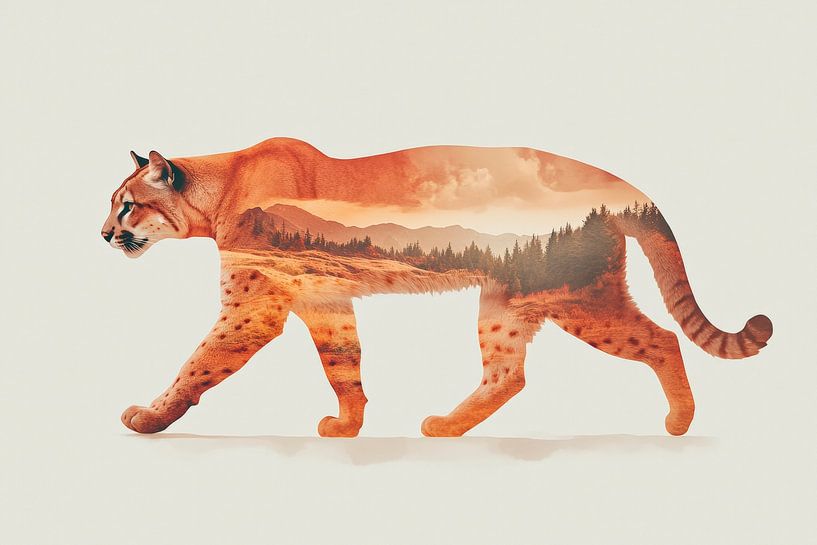 Natur im Tier von Poster Art Shop