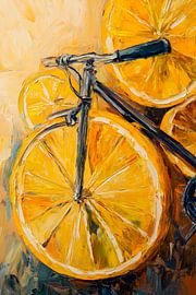 Citrus bike by Poster Art Shop