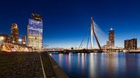Erasmusbrug in de avond