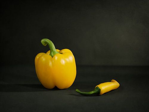 Setje paprika en peper - GEEL
