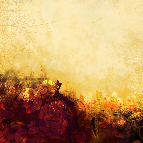 LOVELY FLOWERS ARE KISSING A YELLOW FIELD v2