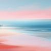 Zwei Frauen am Meer-03 von Manfred Rautenberg