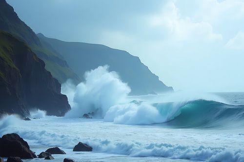 Roaring waves and dramatic coastlines: The power of the sea