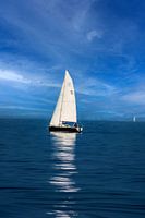 De Bodensee : De zeilboot