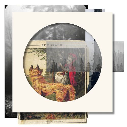 Le petit chaperon rouge et le monde maléfique sur Petra Rekman