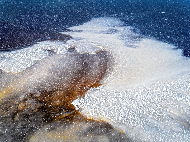 ice abstraction by Ko Hoogesteger